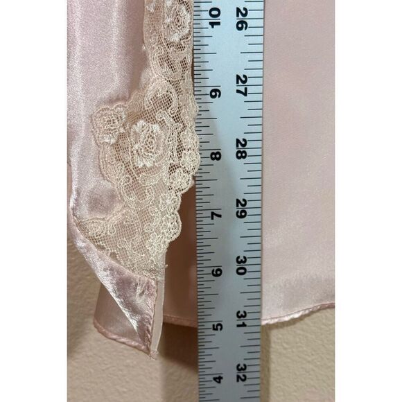 Vintage Victoria's Secret Gold Label Lace Trim Cami Robe/Kimono Women's One Size - Picture 8 of 10